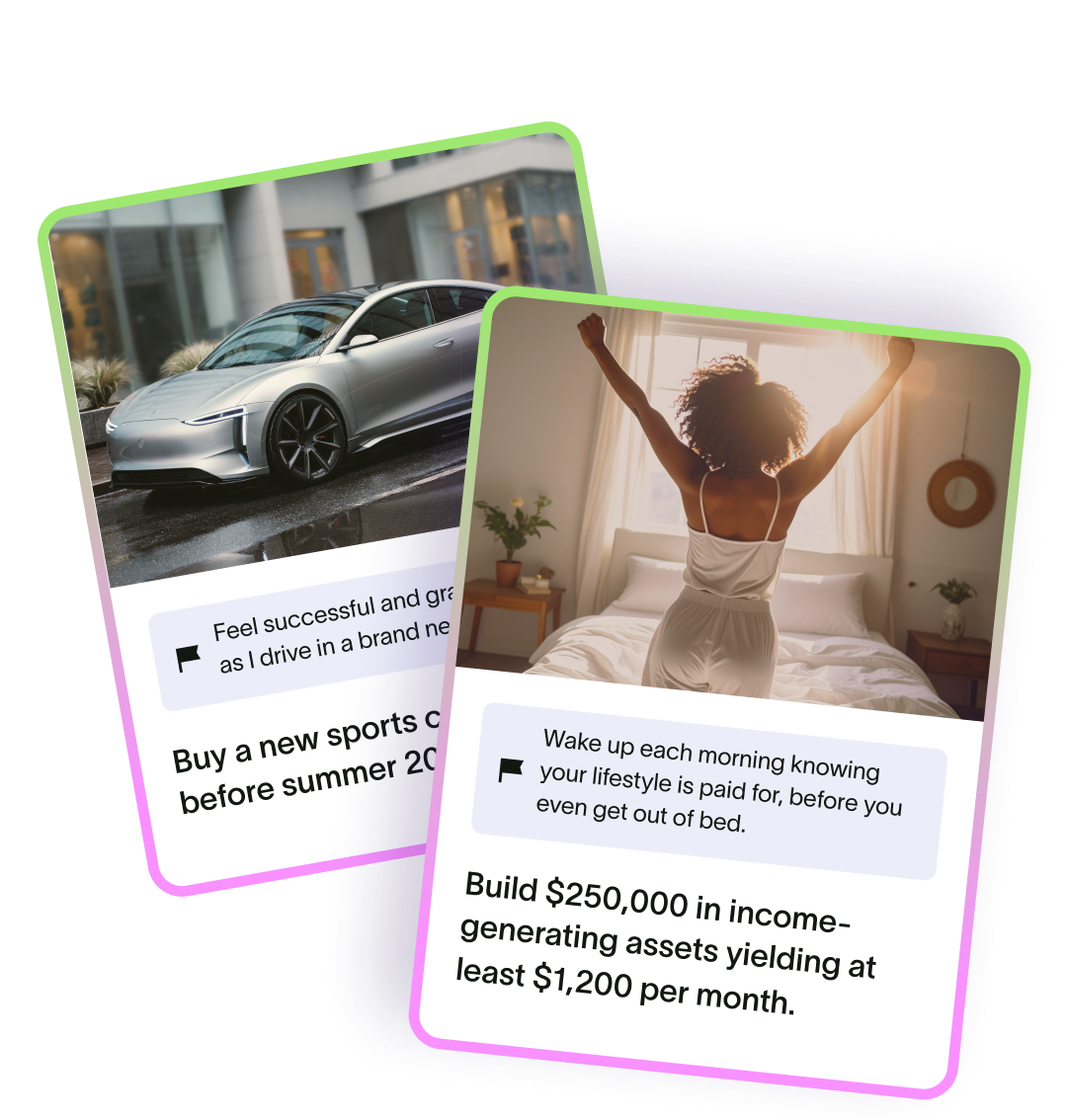 Set your
financial goal